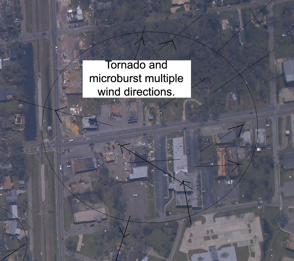 Hurricane Katrina Tornado and Microburst