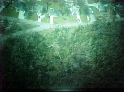 Aerial Photo Microburst